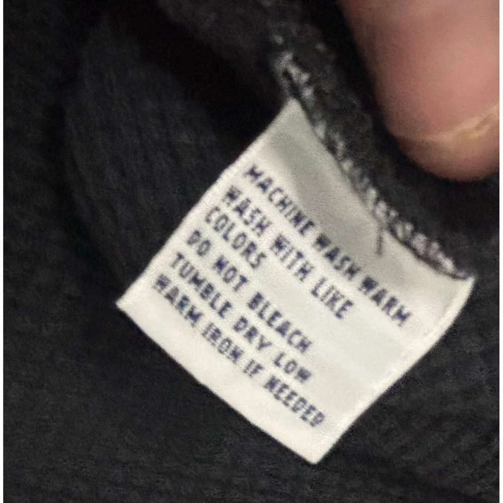 Polo Ralph Lauren Mens XL Black Waffle Knit Thermal Long‎ Sleeve Shirt Red Pony